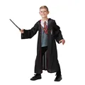 Produktbild: Rubie's Official Harry Potter Deluxe Gryffindor Robe, Kostüm, inklusive Zauberstab und Brille, Kindergröße, Alter 9-10 Jahre