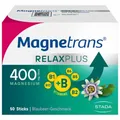 Produktbild: STADA Consumer Health Deutschland GmbH MAGNETRANS Relax+ 400 mg Granulat Sticks Blaubeere 50 St 19203740