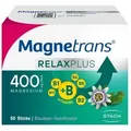 Produktbild: Magnetrans Relax+ 400 mg Granulat Sticks Blaubeere 50 St
