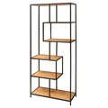 Produktbild: Riess Ambiente riess-ambiente Bücherregal SLIM LINE - Industrial 185cm Wildeiche schwarz sechs Regalböden pflegeleicht