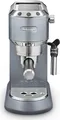 Produktbild: De'Longhi Siebträgermaschine EC 785.AE Dedica Metallics | Espresso-Maschine | 15 bar | Thermoblock | Edelstahl | grau