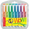 Produktbild: Stabilo Textmarker swing cool, 8 Stück, Strichbreite 1 - 4mm, im Etui, farbig sortiert