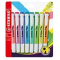 Produktbild: STABILO Swing Cool 275/8-3 Textmarker Farbig sortiert Breit Keilspitze 8 Stück