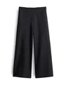 Produktbild: someday Damen Culotte | Culotte CENYA Cropped Wide aus weicher Sweatware Black, 42