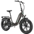 Produktbild: E-Bike Tiefeinsteiger Klapprad GS5 250 W 20 Zoll anthrazit - Grau
