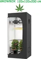 Produktbild: JUNG Growbox Growzelt Indoor 120x120x200cm Premium Mylar 97% reflektierend, Hydroponisches System, Gewächshaus Cannabis Balkon, Wasserdicht, Grow Tent