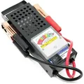 Produktbild: Wiltec - Batterietester Für 6v Und 12v Batterien/akkus, Mit 2 Klemmzangen, Justierbarer Skala, Batterieprüfer Für Pkw Ladesystem, Lichtmaschine, Anlasser