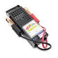 Produktbild: Wiltec Batterietester für 6V und 12V Batterien/Akkus, mit 2 Klemmzangen, justierbarer Skala, Batterieprüfer für Pkw Ladesystem, Lichtmaschine, Anlasser