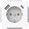Produktbild: BJ 20 EUCB2USBAC-84 SCHUKO-/USB-A+C Steckdose (2CKA002011A6306)