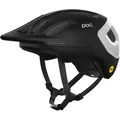 Produktbild: POC Axion Race MIPS Uranium Black Matt/Hydrogen White 48-52 Fahrradhelm - Schwarz