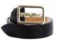 Produktbild: Valentino Around Plaque Buckle Belt W85 Nero/Oro - kürzbar