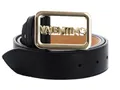 Produktbild: VALENTINO Around Plaque Buckle Belt W85 Gürtel Nero / Oro schwarz Neu