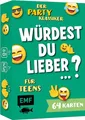 Produktbild: Edition Michael Fischer Kartenspiel: Würdest du Lieber ...? Für Teens, Ab 2 Personen