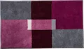 Produktbild: Erwin Müller Badematte, Badteppich, Badvorleger Zagori rutschhemmend violett Größe 50x80 cm - herrlich weich und flauschig, für Fußbodenheizung geeignet (weitere Größen, Farben)