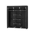 Produktbild: Stoffschrank 175 x 150 cm Schwarz