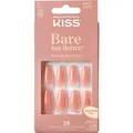 Produktbild: KISS Nails - Bare-But-Better Nails Nude Glow (Kunstnägel, Violett, Blond) (37786289)