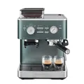 Produktbild: KitchenAid kaffeemaschine mit mahlwerk I Halbautomatische Espressomaschine I Heißgetränke von Espresso bis Cappuccino I Milchschäumerfür, Milchkännchen, Bohnenbehälter (Juniper)