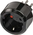 Produktbild: Brennenstuhl Adapter für Power Connector CEE 7/4 W bis SEV 1011 M 250 V 10 A Liechtenstein Schweiz (1508642)
