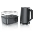 Produktbild: Arendo Set - Wasserkocher ELEGANT + Eierkocher EIGHTCOOK inkl. Pochiereinsatz
