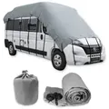 Produktbild: Lemodo Wohnmobilschutzhülle Dachabdeckung für Wohnmobil, mit Spanngurte und Aufbewahrungstasche grau L | 300 cm x 900 cm x 1 cm
