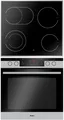 Produktbild: Amica Einbauherd-Set EHCX 934 600 E | Glaskeramik-Kochfeld | XXL-Backofen 77l | Umluft | Edelstahl | Energieeffizienz A, A (Spektrum:  bis D)
