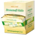 Produktbild: Hellma Zitronensaft Sticks zum verfeinern Portionspackung 100 Stück