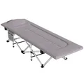 Produktbild: Feldbett, Faltbares Campingbett mit Aufbewahrungstasche bis 200 kg Oxford, Grau