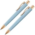 Produktbild: Faber-Castell 205093 - Kugelschreiber Poly Ball sky blue, 2 Stück, mit auswechselbarer XB Mine, dokumentenecht