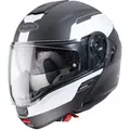 Produktbild: Caberg Motorradhelm Caberg Levo Prospect Klapphelm matt-schwarz / weiß (1er Set) weiß 2XL
