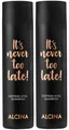 Produktbild: 2x Alcina Its Never Too Late Coffein Vital Shampoo 250 ml