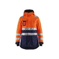 Produktbild: Blaklader 447219875389M Damen Winterparka, High Vis Orange/Marineblau, Größe M