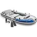 Produktbild: Intex Schlauchboot Excursion 5 Set inkl. Paddel & Pumpe, bis 600kg, 366x168x43cm