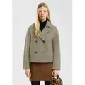 Produktbild: QS Funktionsjacke Outdoor-Jacke Cabanjacke in Wolloptik grün XS (34)