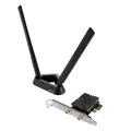 Produktbild: ASUS PCE-BE92BT WiFi 7 Bluetooth 5.4 Adapter BE9300 Triband, PCI Express, 2x Externe Antenne 90IG08U0-MO0B00