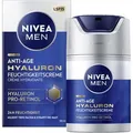 Produktbild: Nivea Feuchtigkeitscreme Men Anti-Age, mit LSF 15, für Gesicht, mit Hyaluron und Pro-Retinol, alle Hauttypen, 50 ml