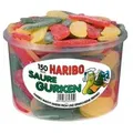 Produktbild: HARIBO Fruchtgummi SAURE GURKEN, 150er Runddose