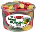 Produktbild: HARIBO-Saure Gurken-Weingummi/Fruchtgummi-Box mit 150 Stück