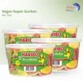 Produktbild: Haribo Vegan Super Gurken Sauer Dose 4 x 150er