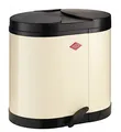 Produktbild: WESCO ÖKOSAMMLER 170 in MANDEL mit 30 (2x 15) Liter Volumen und Fußtritt / 2-...