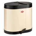 Produktbild: Wesco Doppel-Abfallsammler Öko-Sammler Tretmülleimer Mülleimer 170 Mandel 2x15 L