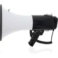 Produktbild: Nedis Megaphon - Maximale Reichweite: 1500 m - max. Lautstärke-Regler: 120 dB - Abnehmbares Mikrofon (Megaphon) (MEPH250WT)