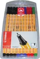 Produktbild: STABILO Fineliner 0,4mm POINT 88 Office-Set- 10er Pack