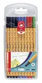 Produktbild: Fineliner - STABILO point 88 - 10er Pack Office - 4 x schwarz, 3 x blau, 2 x