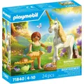 Produktbild: PLAYMOBIL 71840 Sammeleinhorn Regenbogenblume mit Fee