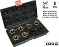 Produktbild: YATO Gewinde Reparatur Satz Antriebswelle Gelenkwelle Gewindeschneider 8 Tlg Set