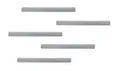 Produktbild: Durable MagnetleisteDurafix Rail, B 210 x H 17 mm, selbstklebend, blasenfreie Optik, silber 167532