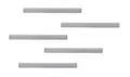 Produktbild: DURABLE Magnet-Werkzeugleiste 23 Magnetleiste DURAFIX® RAIL - 210 x 17 mm, silber, sk, 5er Pack