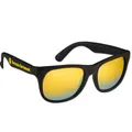 Produktbild: BVB Sonnenbrille gelb verspiegelt Borussia Dortmund Logo Schriftzug Fanartikel