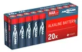 Produktbild: ANSMANN AG 80x Alkaline Batterie AAA Micro 1,5V – LR3 MN2400 (80 Stück) Batterie