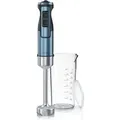 Produktbild: Edelstahl Stabmixer 1000 Watt - vierflügeliges Messer - Handmixer - Pürierstab - stufenlose Geschwindigkeitsregelung - Turbotaste - Arendo